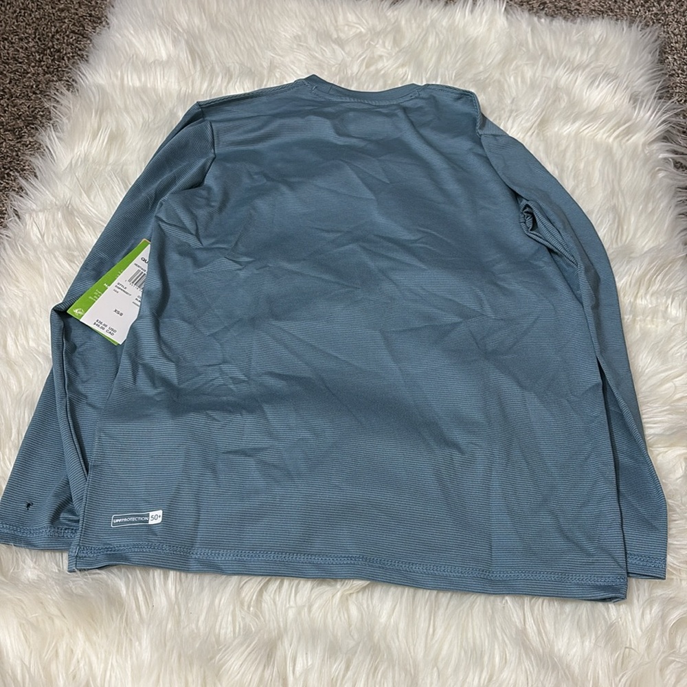 NWT Flawed Quiksilver Long Sleeve Heritage Heather UPF 50+ Protection Youth 8 - Picture 5 of 10